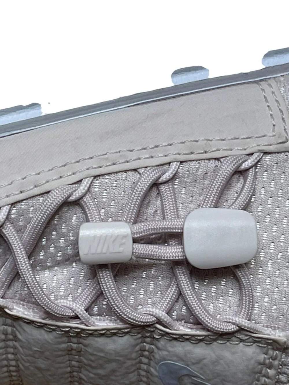 Nike Asuna Pink Drawstring Slides Sandals | Women's Size 6 - Picture 9 of 12